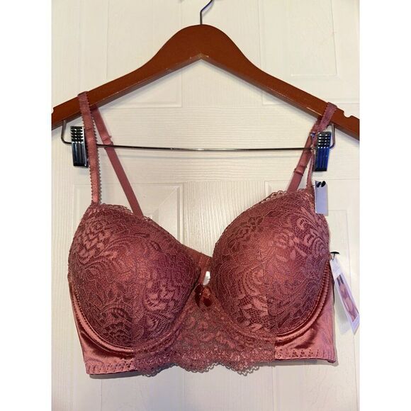 NWT Marilyn Monroe Longline Bra With Charm Size 38C - Picture 2 of 13
